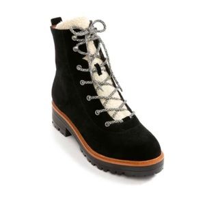 Marc Fisher Izma Shearling Hiker Boots